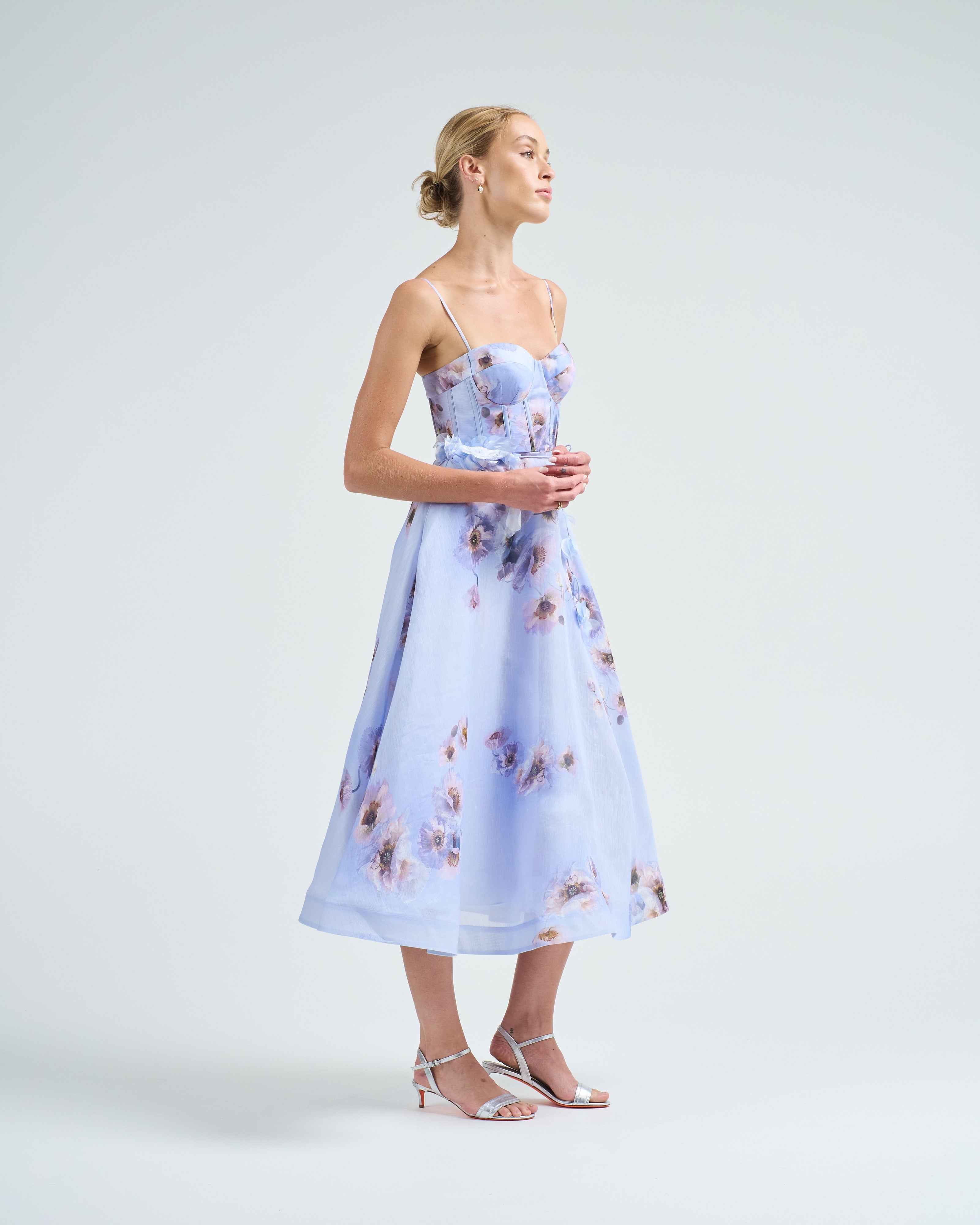 lilac long picnic dress Flossie Lilac Maxi Sleeveless Dress - US 4