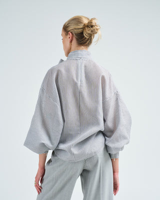 hypnotic striped blouse