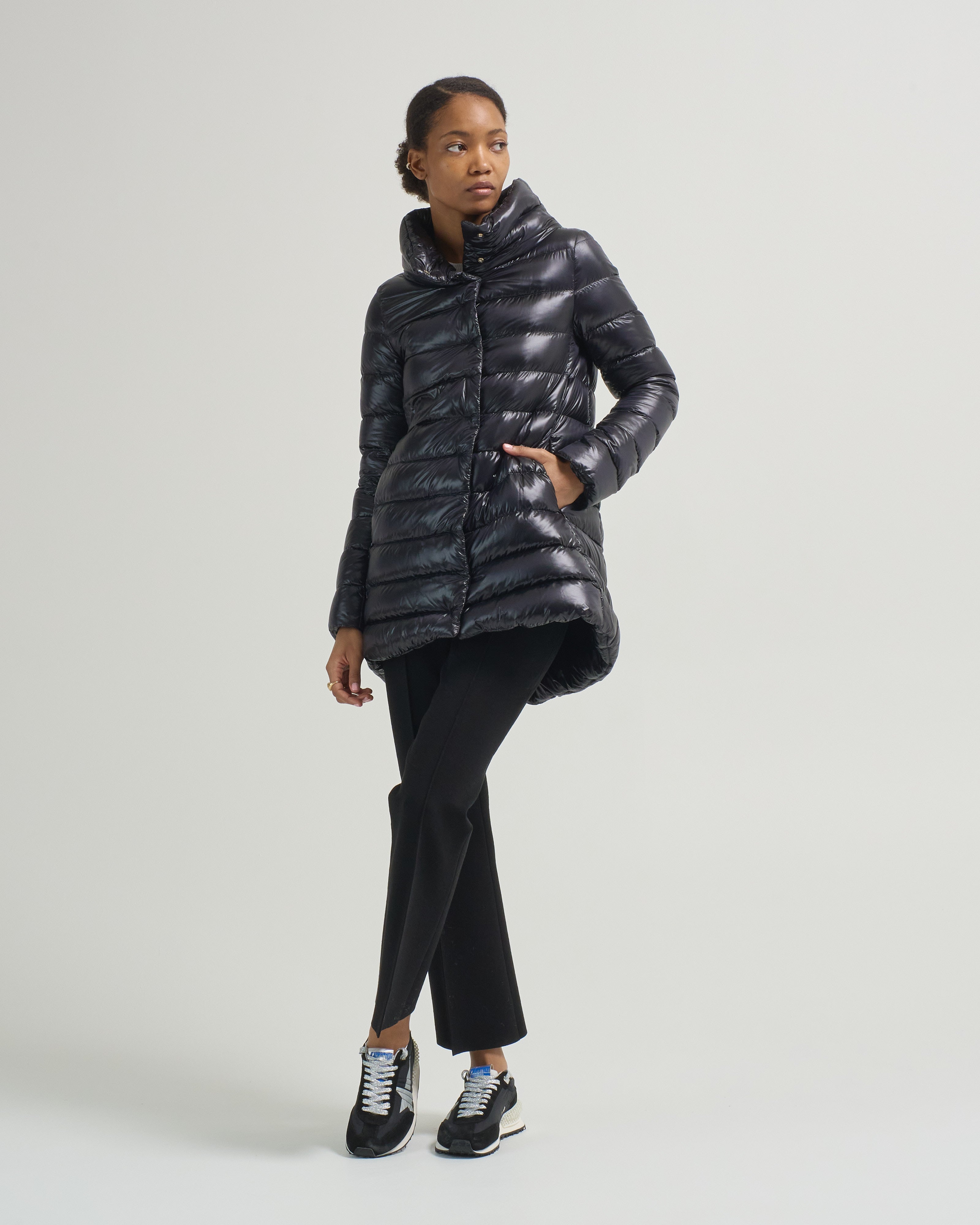Herno Hi Low Iconico 9300 Black