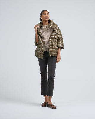iconico aminta 3/4 slv cocoon coat