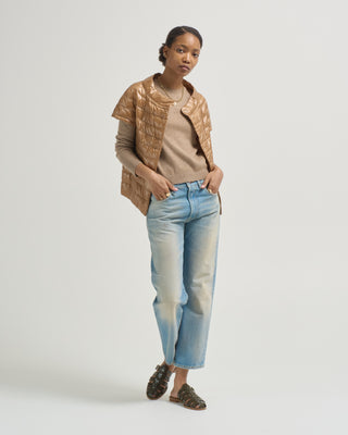 iconico emilia nylon ultralight cap sleeve jacket