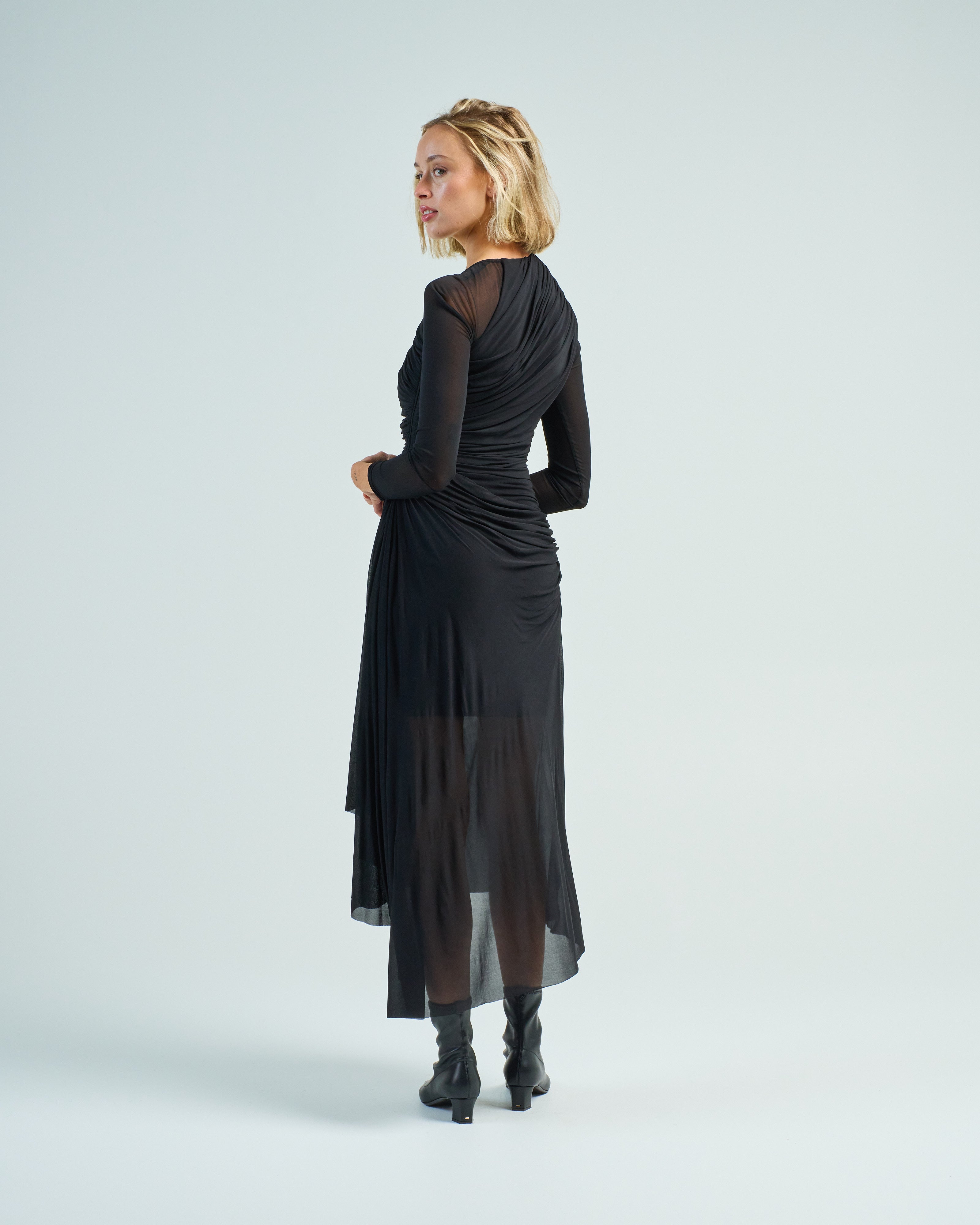 zimmermann illustration asymmetric ruched stretch-mesh midi dress Zimmermann | Dresses | Zimmermann Illustration Asymmetric Ruched Stretchmesh Midi Dress