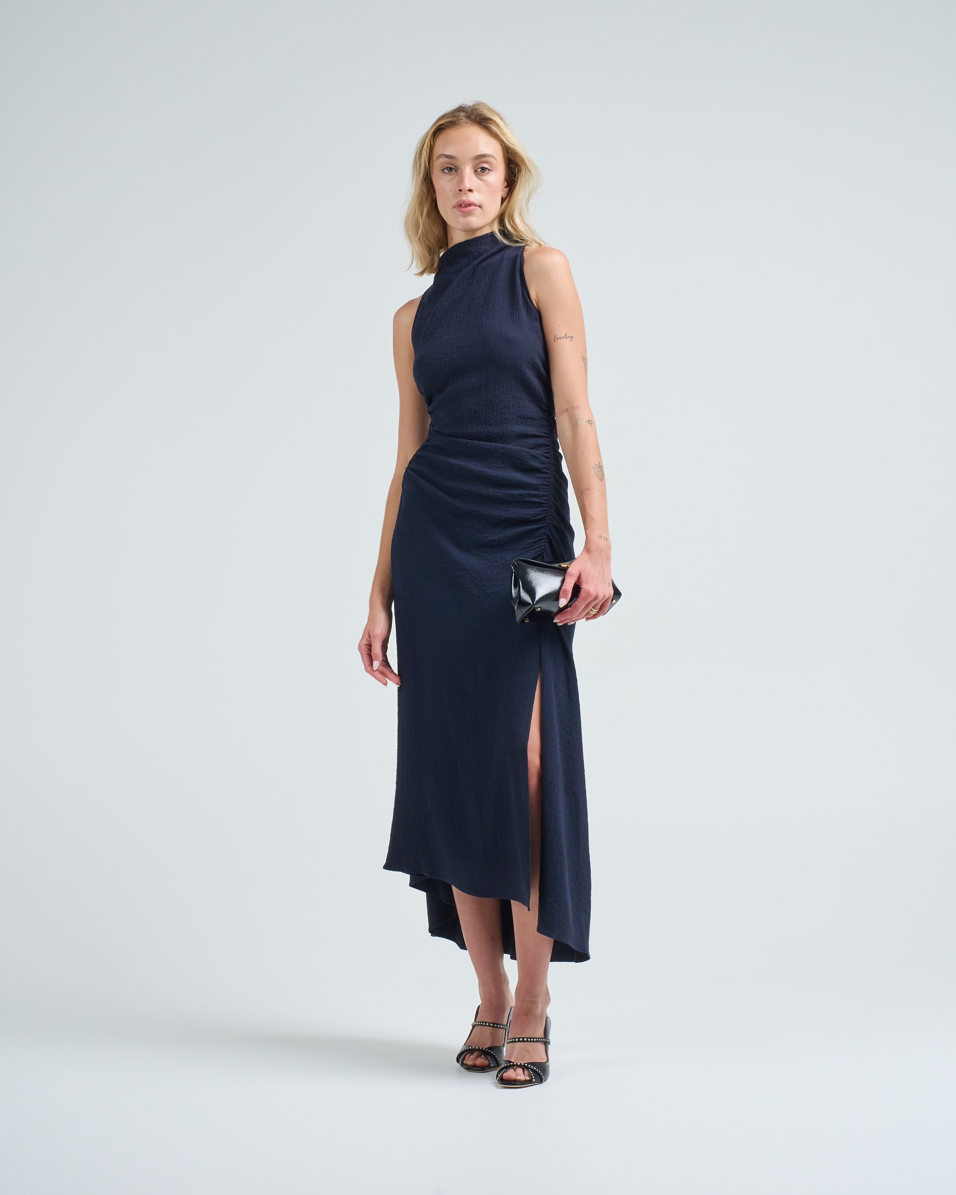 A.L.C. Inez Dress Evening Blue