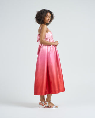 inez ombre midi dress