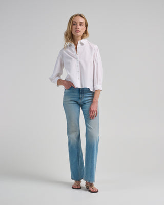 isabella voile back insets shirt