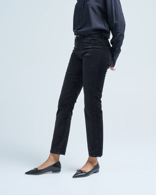 isola crop slim w/ welt pocket