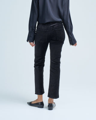 isola crop slim w/ welt pocket
