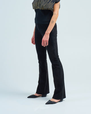 izzy stretch suede pant