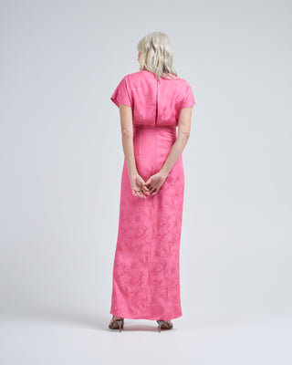 jackie twist front gown