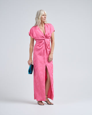 jackie twist front gown