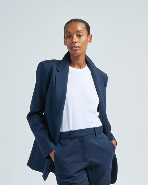 Joseph Jackie Wool Jacket Navy