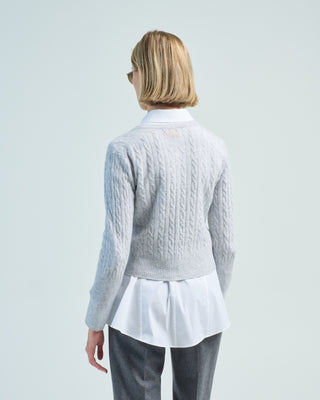 jane cashmere cable cardigan