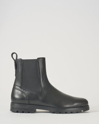 jean chelsea boot lug heel