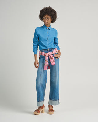 je t'aime button up