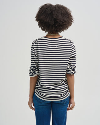 jones cotton cashmere long sleeve tee