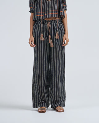 josephine striped coverup pant
