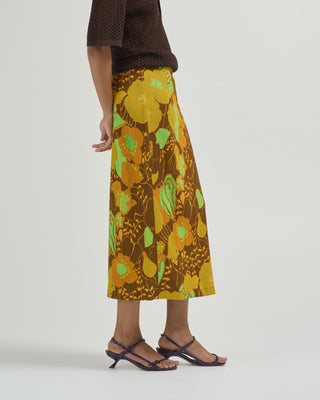 kamara print skirt