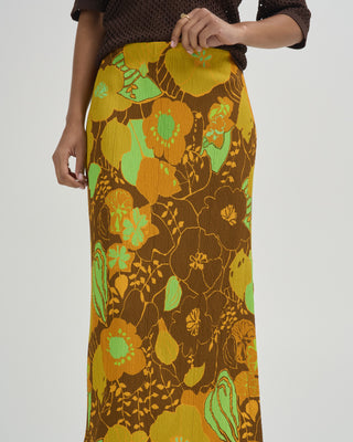 kamara print skirt