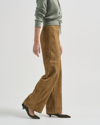 karina stretch suede pants