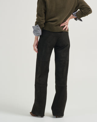 karina stretch suede pants