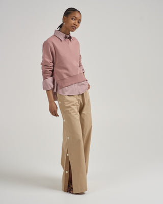 kent crewneck w/ snaps