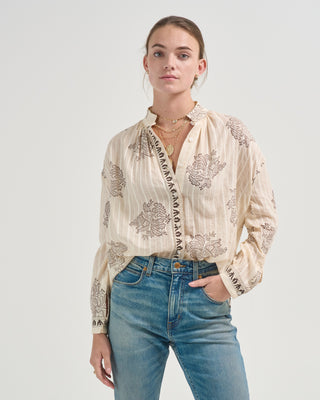 kiki grapevine stripe shirt