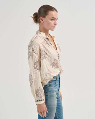 kiki grapevine stripe shirt