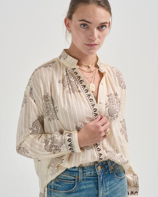 kiki grapevine stripe shirt