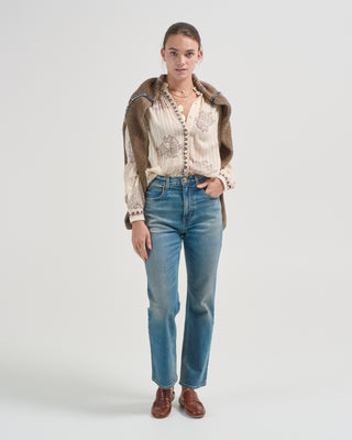 kiki grapevine stripe shirt