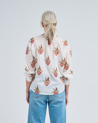 kiki persimmon flower shirt