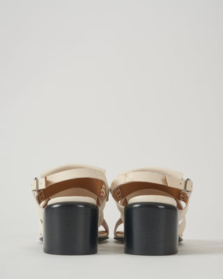 kiltie block heel sandal