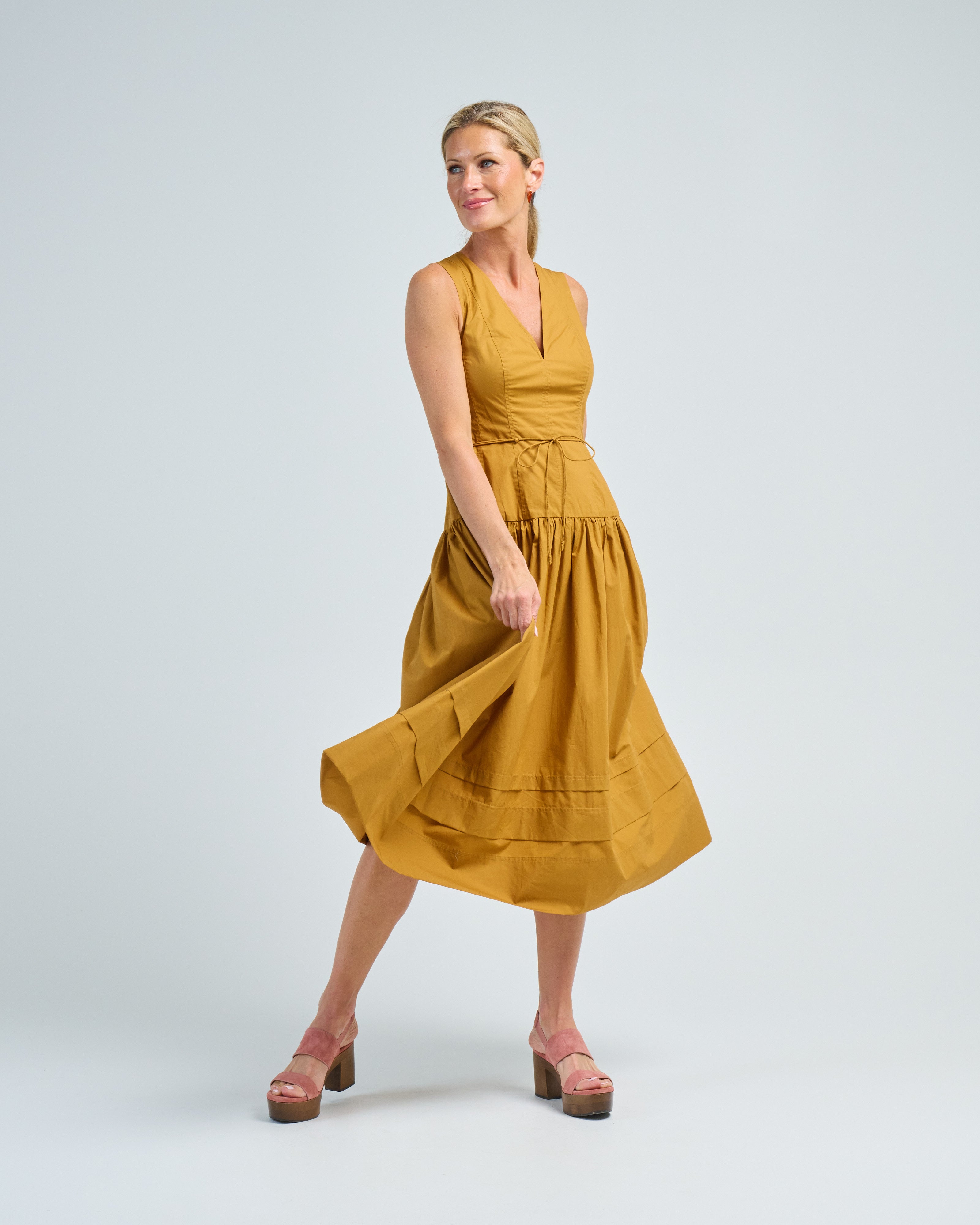 Ulla Johnson Kiran Dress Topaz
