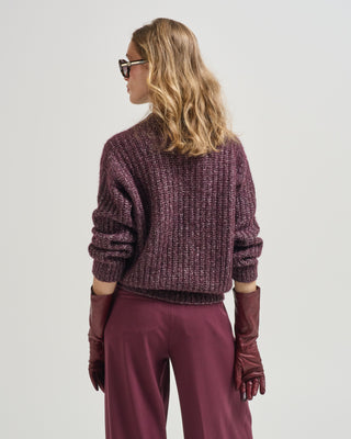 knitted crewneck sweater