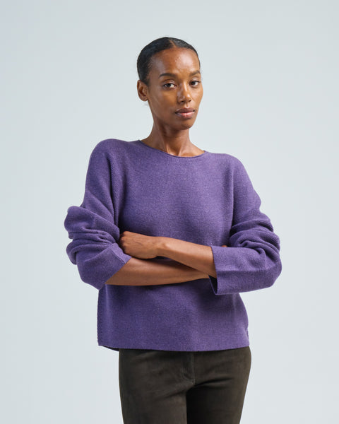 christian wijnants ニット・セーター XS 紫 【古着】【中古】 kopani_sweater_faded_purple_1_