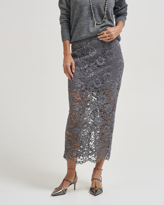 lace pencil skirt
