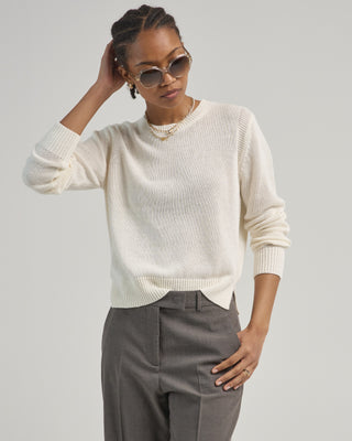 lana cotton linen sweater
