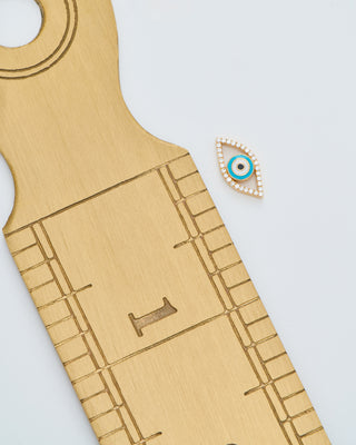 large evil eye charm