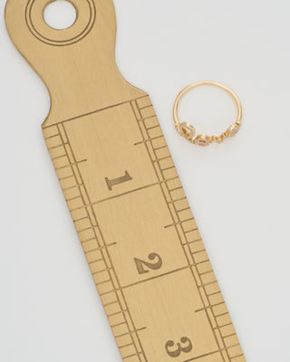 large love script ring