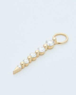 large sari dagger charm