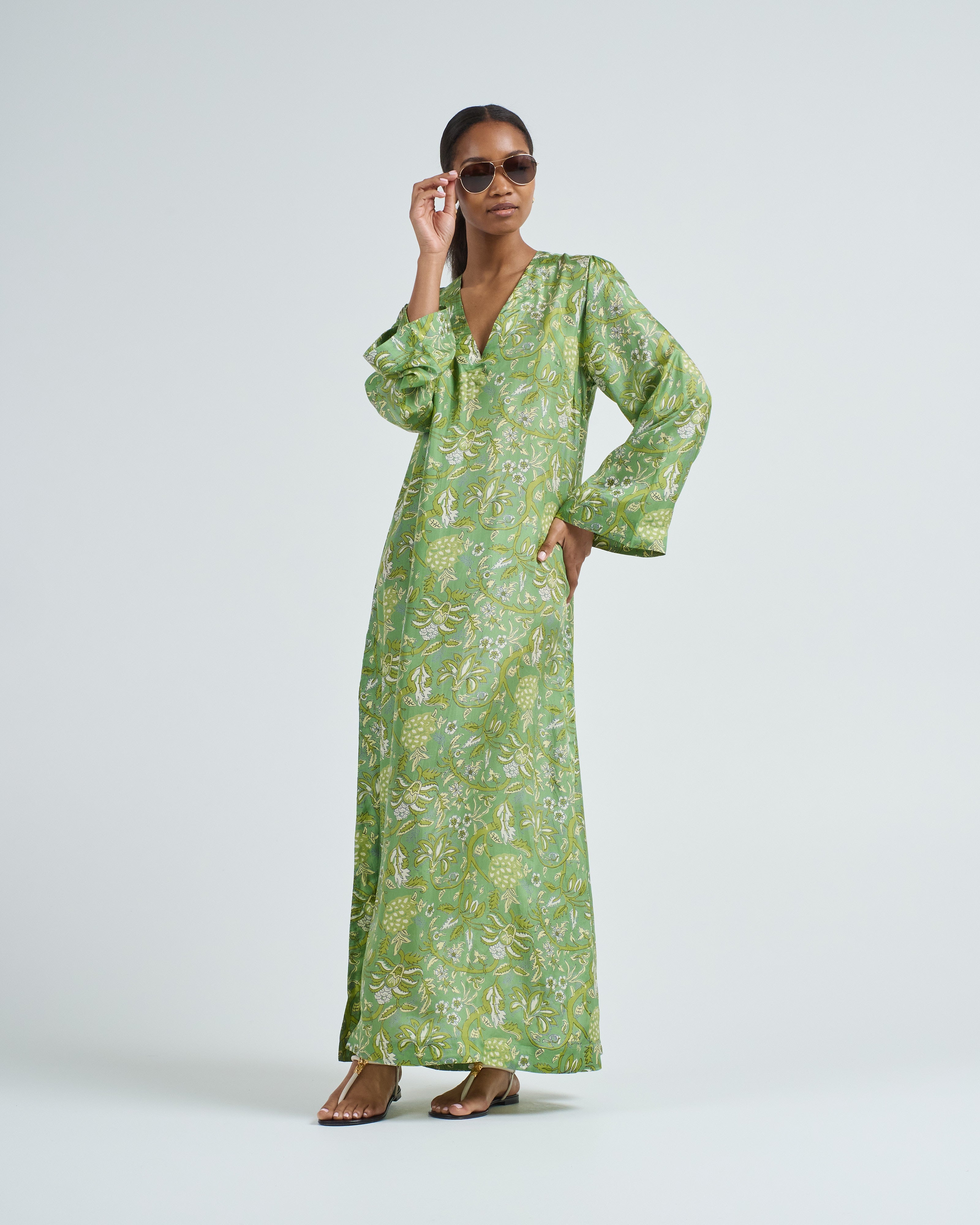 Hannah Artwear Leandra Maxi Dress Fernando Citrus Hannah Artwear Leandra Maxi Dress Fernando Citrus