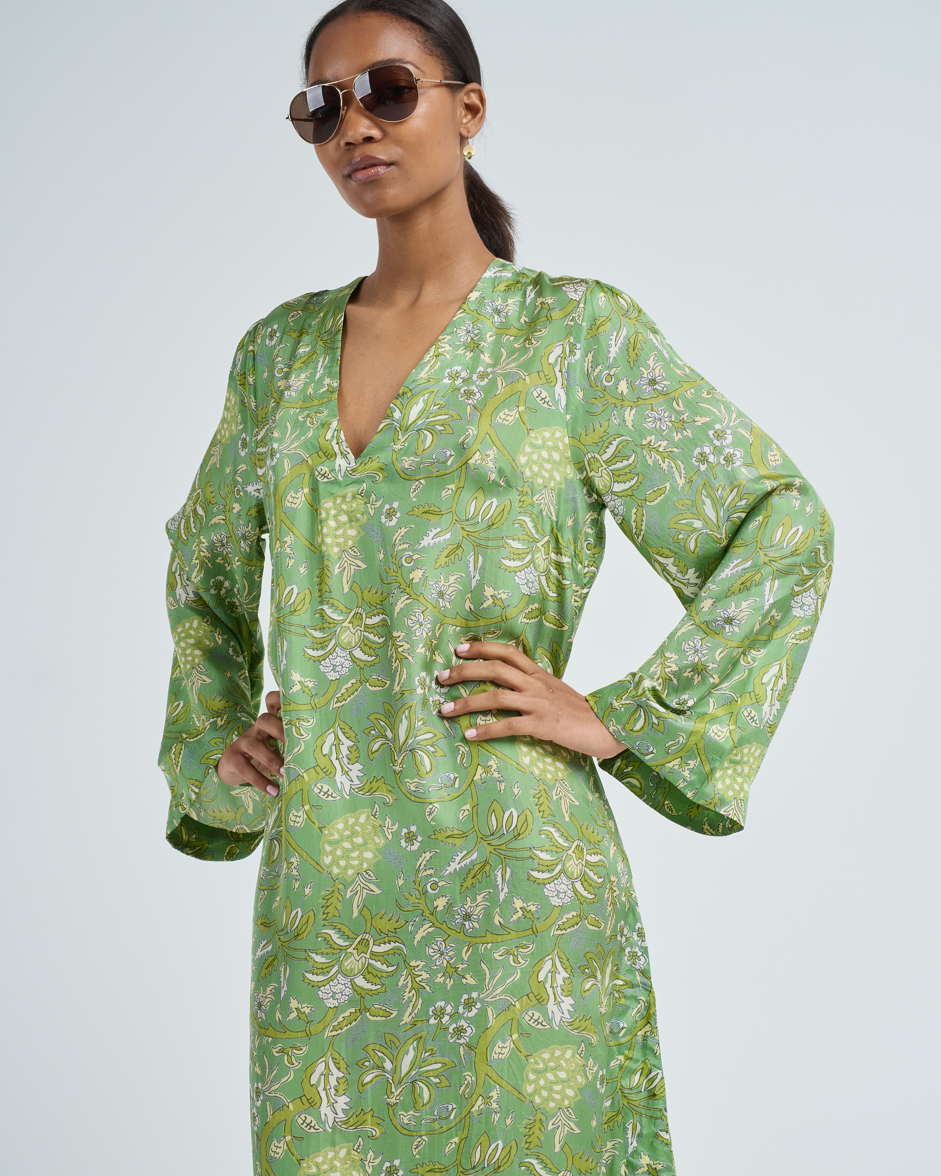 Hannah Artwear Leandra Maxi Dress Fernando Citrus Hannah Artwear Leandra Maxi Dress Fernando Citrus