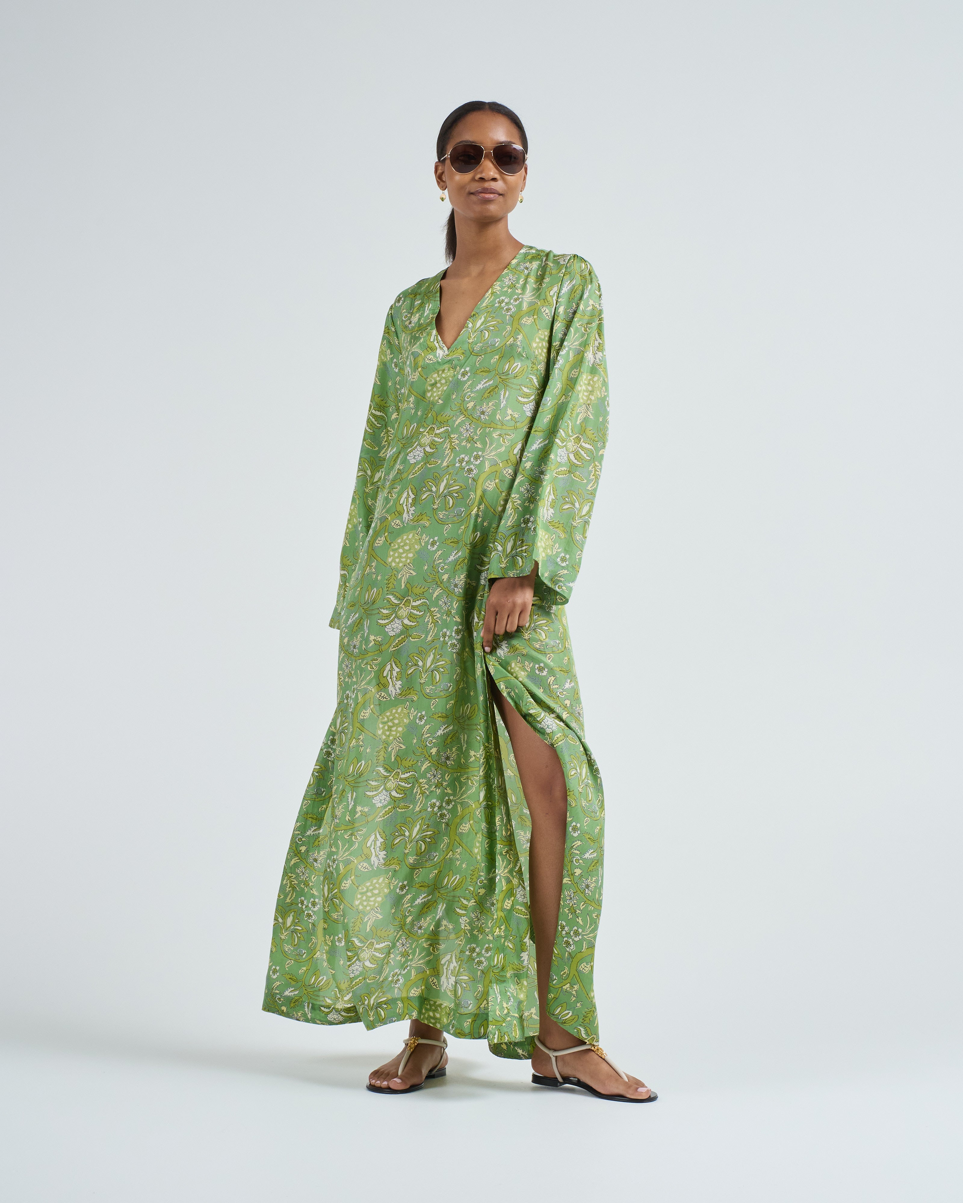 Hannah Artwear Leandra Maxi Dress Fernando Citrus Hannah Artwear Leandra Maxi Dress Fernando Citrus