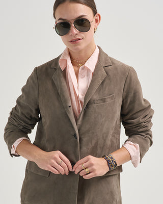 suede leather giulia jacket