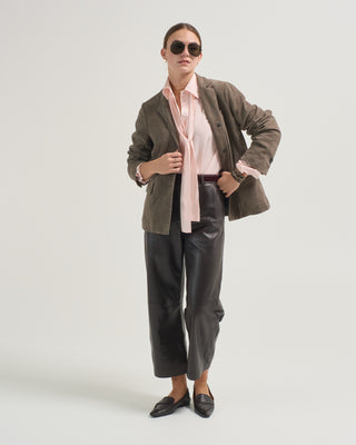 suede leather giulia jacket