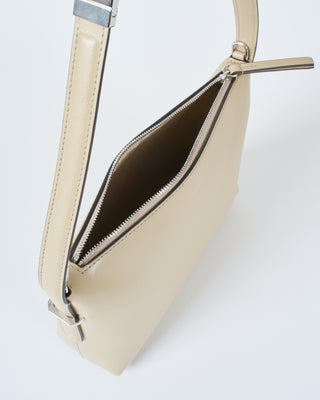 leather scoop wristlet