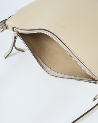 leather scoop wristlet