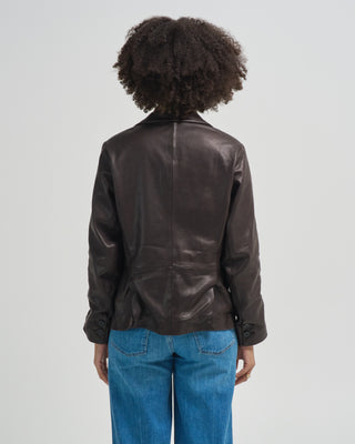 suede leather tyrol jacket