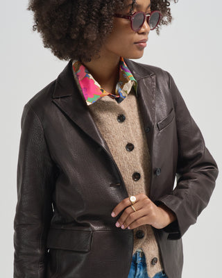 suede leather tyrol jacket