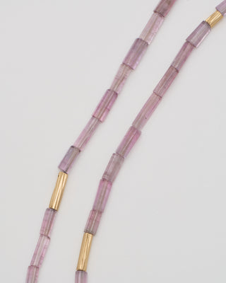 lilac tourmaline boa necklace