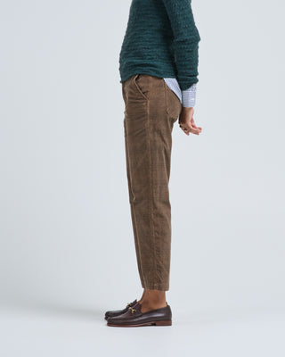 lillian printed plaid cord